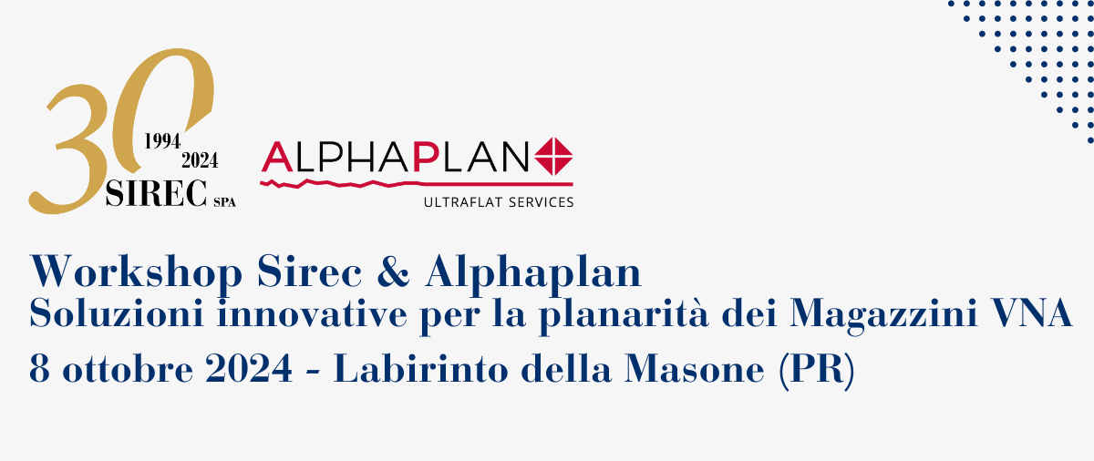 workshop ripristino planarità pavimentazioni magazzini 